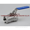 1000wog Threaded Reduce Bore Full Bore 1PC Balll Valve